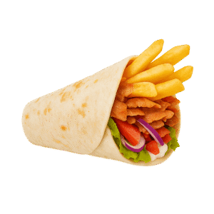 Frytokebab w lawaszu